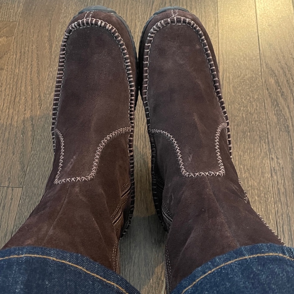 Timberland Chocolate Suede Boots